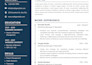 design a clean and modern resume or CV in PDF